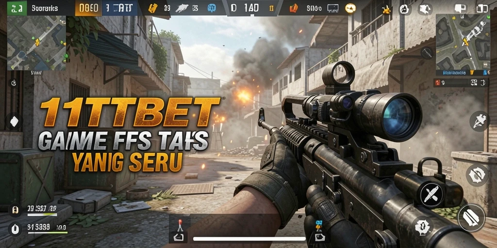 Tangkapan layar gameplay 11TBET dengan aksi tembak-menembak yang mendebarkan.
