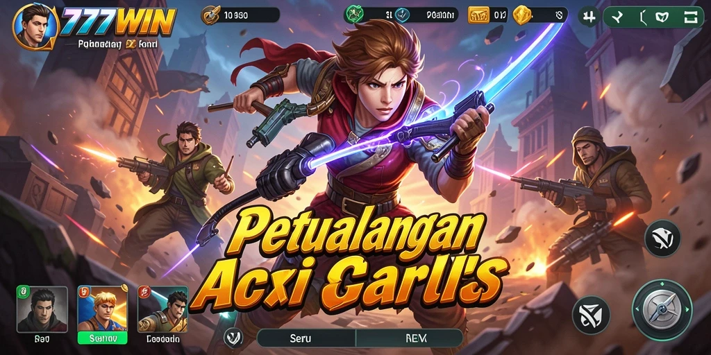 Screenshot menyajikan aksi seru dalam gameplay 777WIN.