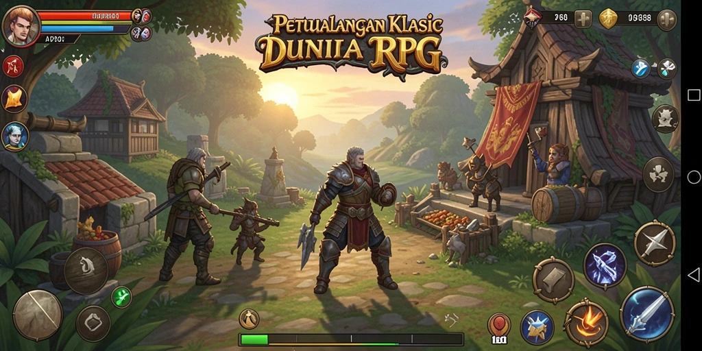Screenshot gameplay <strong>API288</strong> memperlihatkan petualangan mendebarkan di dunia RPG.