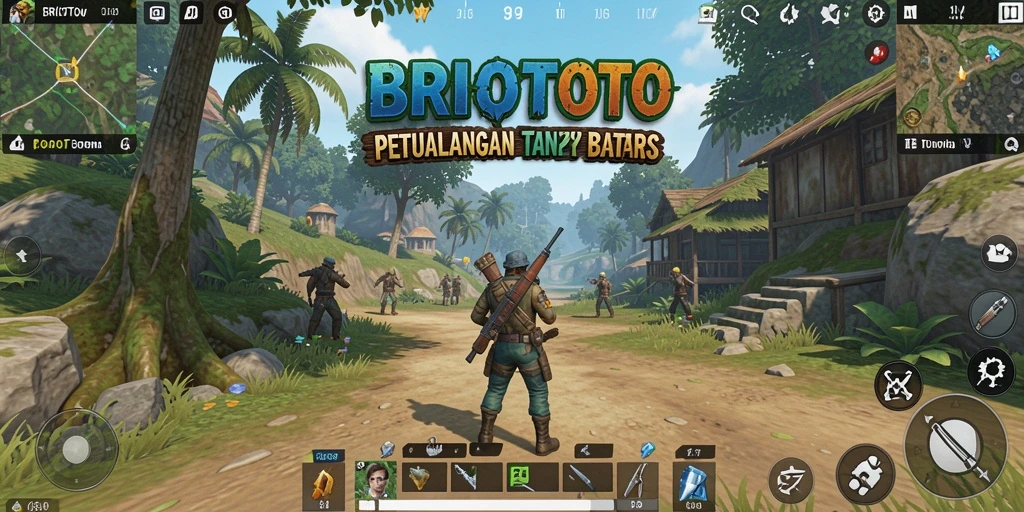 Tampilan luar biasa dari gameplay <strong>BRIOTOTO</strong> dalam dunia terbuka.