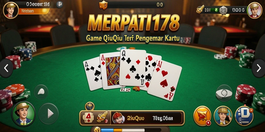 Tangkapan layar gameplay QiuQiu di MERPATI178 yang menegangkan.