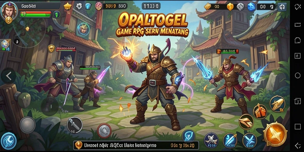 Tangkapan layar utama dari OPALTOGEL menunjukkan aksi pertarungan yang seru.