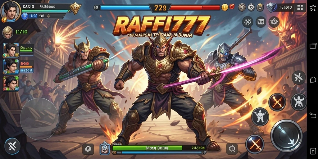Tampilan mengesankan dari pertarungan dalam RAFFI777.