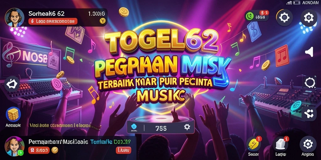Tampilan gameplay TOGEL62 dengan berbagai pilihan lagu.