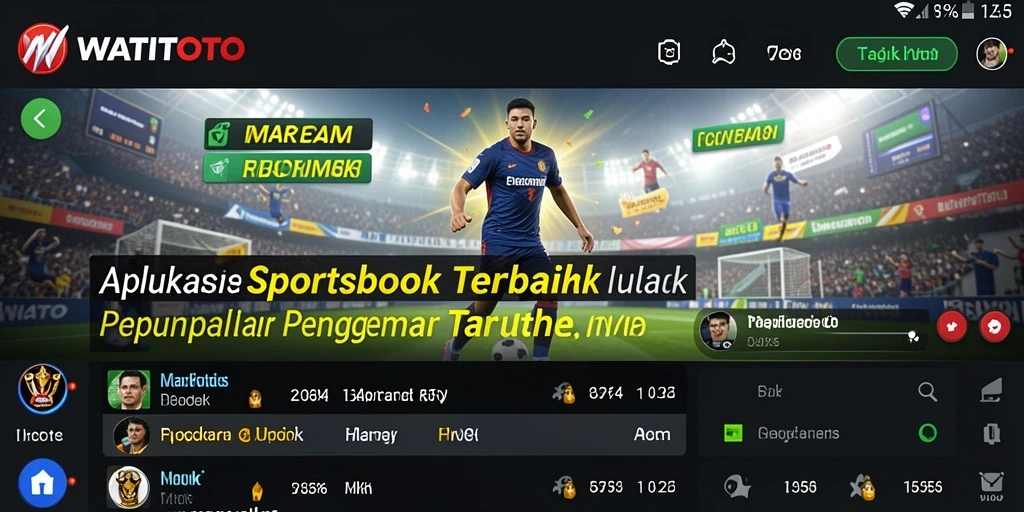 Tampilan gameplay dari WATITOTO saat taruhan berlangsung.