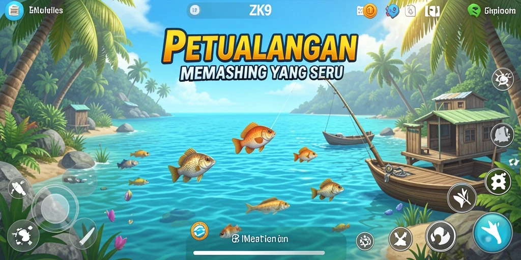 Tangkapan ikan besar di ZK9 yang menegangkan.